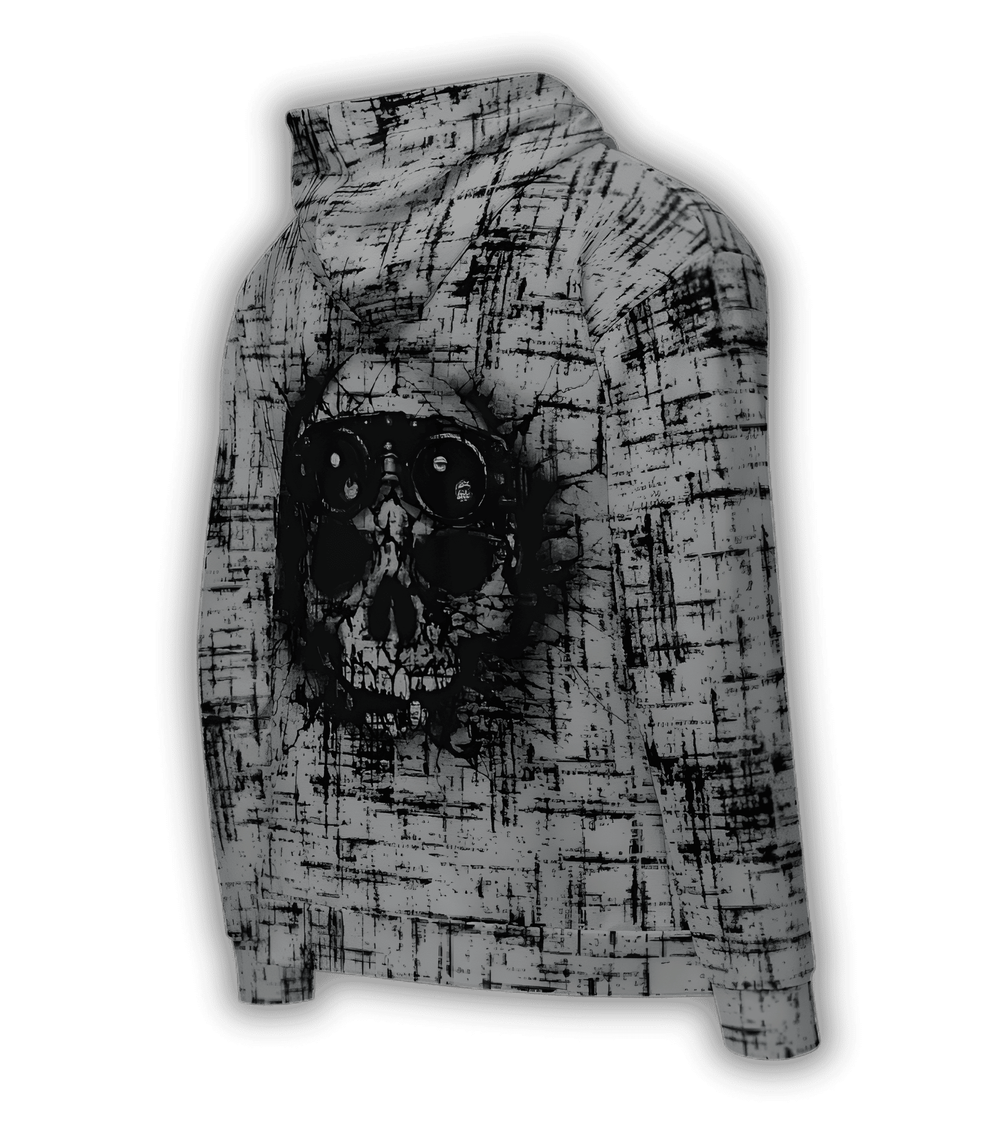 "DEAD SIGNAL" ZIP UP HOODIE